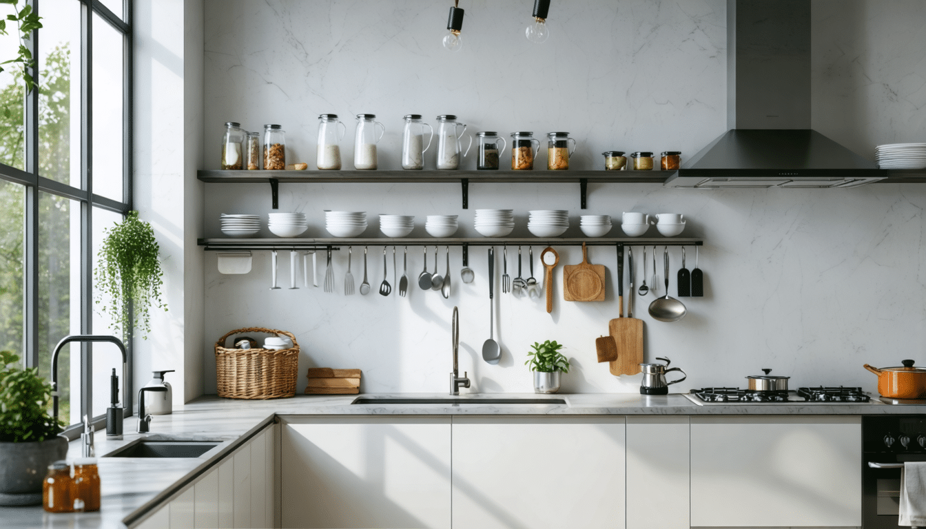 scopri consigli pratici per mantenere la cucina pulita e ordinata senza perdere troppo tempo, rendendo le pulizie rapide e facili ogni giorno.