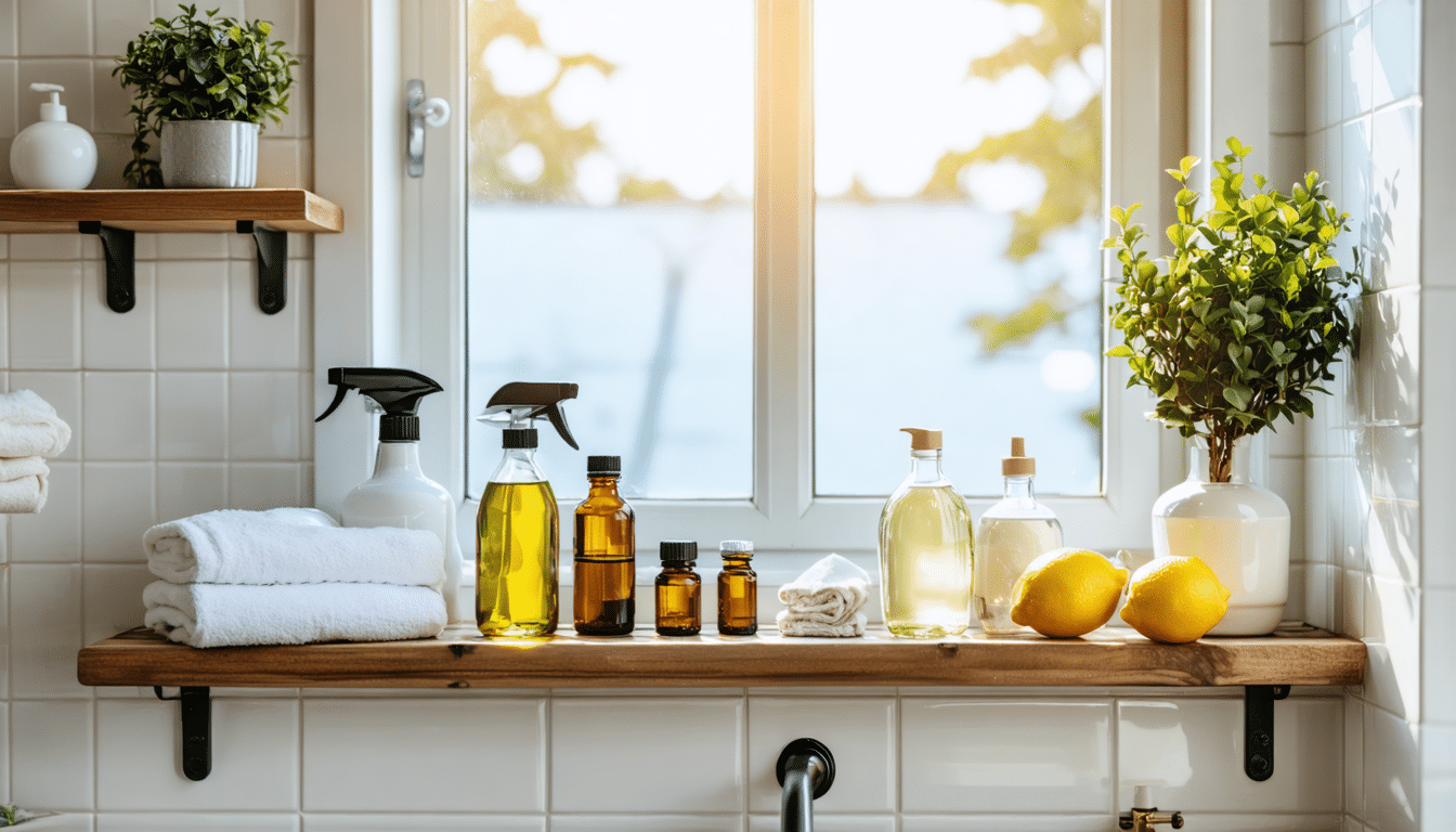 scopri come pulire e mantenere il bagno in modo efficace e naturale, senza usare prodotti aggressivi, per un ambiente sano e profumato.